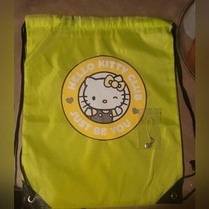 Hello Kitty Club Drawl String Backpack